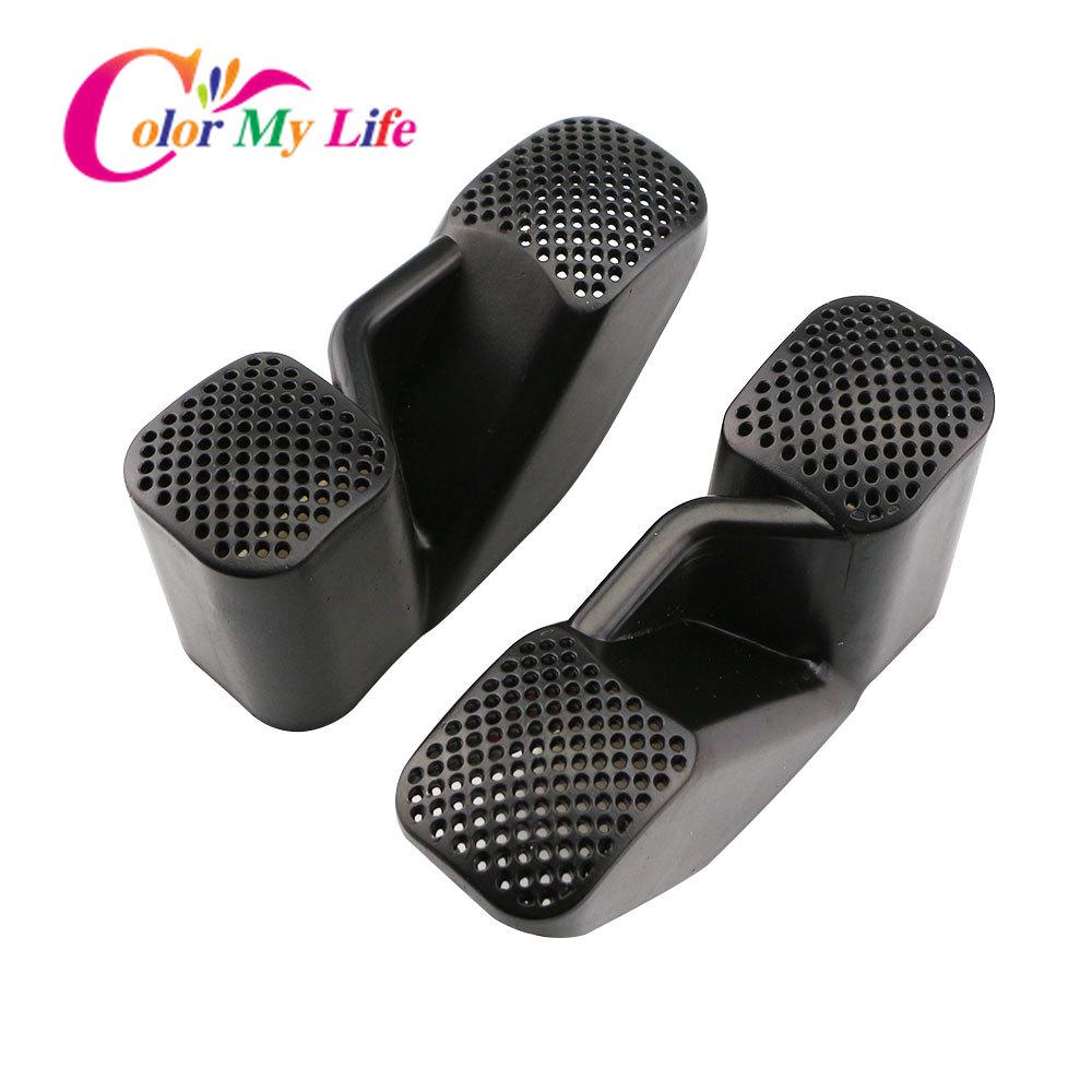 Color My Life Автомобильная крышка вентиляционного отверстия из АБС-пластика для Nissan X-trail X Trail Rogue T32 2013-2022, розетка для кондиционера под сиденьем