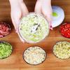 Ручная мясорубка и измельчитель овощей для домашних смесей для начинки пельменей