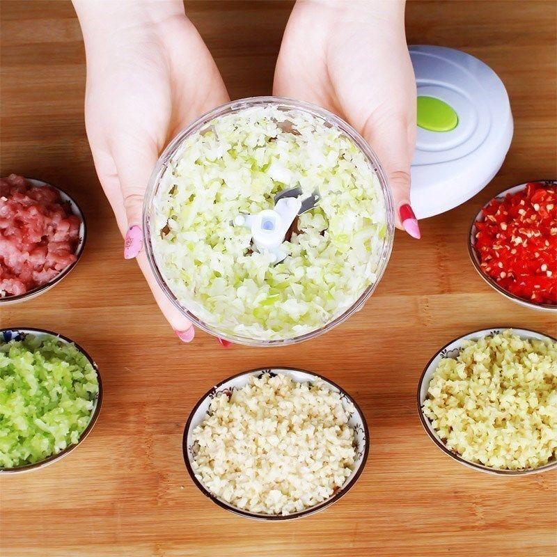 Ручная мясорубка и измельчитель овощей для домашних смесей для начинки пельменей