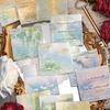 Мистер. Липкие заметки серии 'Мечта Paper Light' (Масляный стиль) - Набор из трех блокнотов для записей