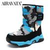 Children Boots Boys Snow Boots Girls Sport Sneakers Fashion Plush Warm Shoes