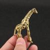 Giraffe Copper Ornaments Antique Bronze Artifacts Animal Decorations Tea Pet Handles Handicrafts