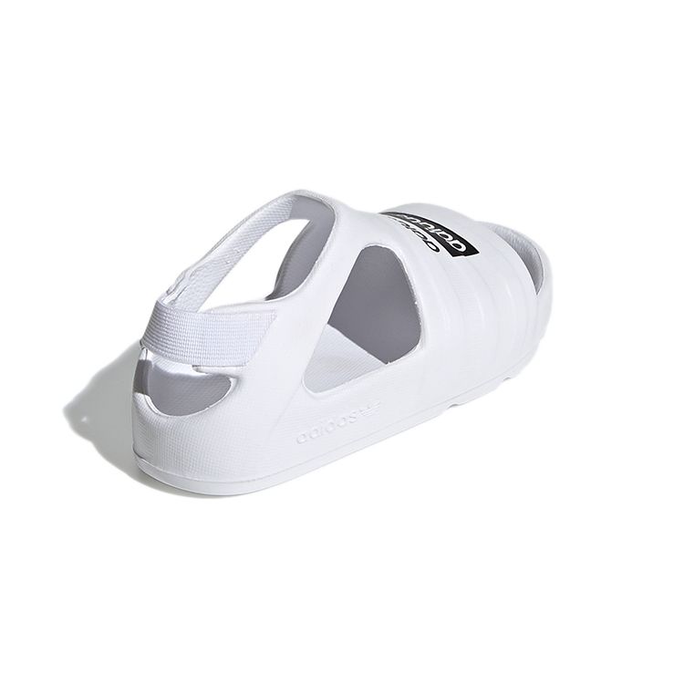 adidas Оригинальные сандалии Adilette Play белые детские сандалии EF6238
