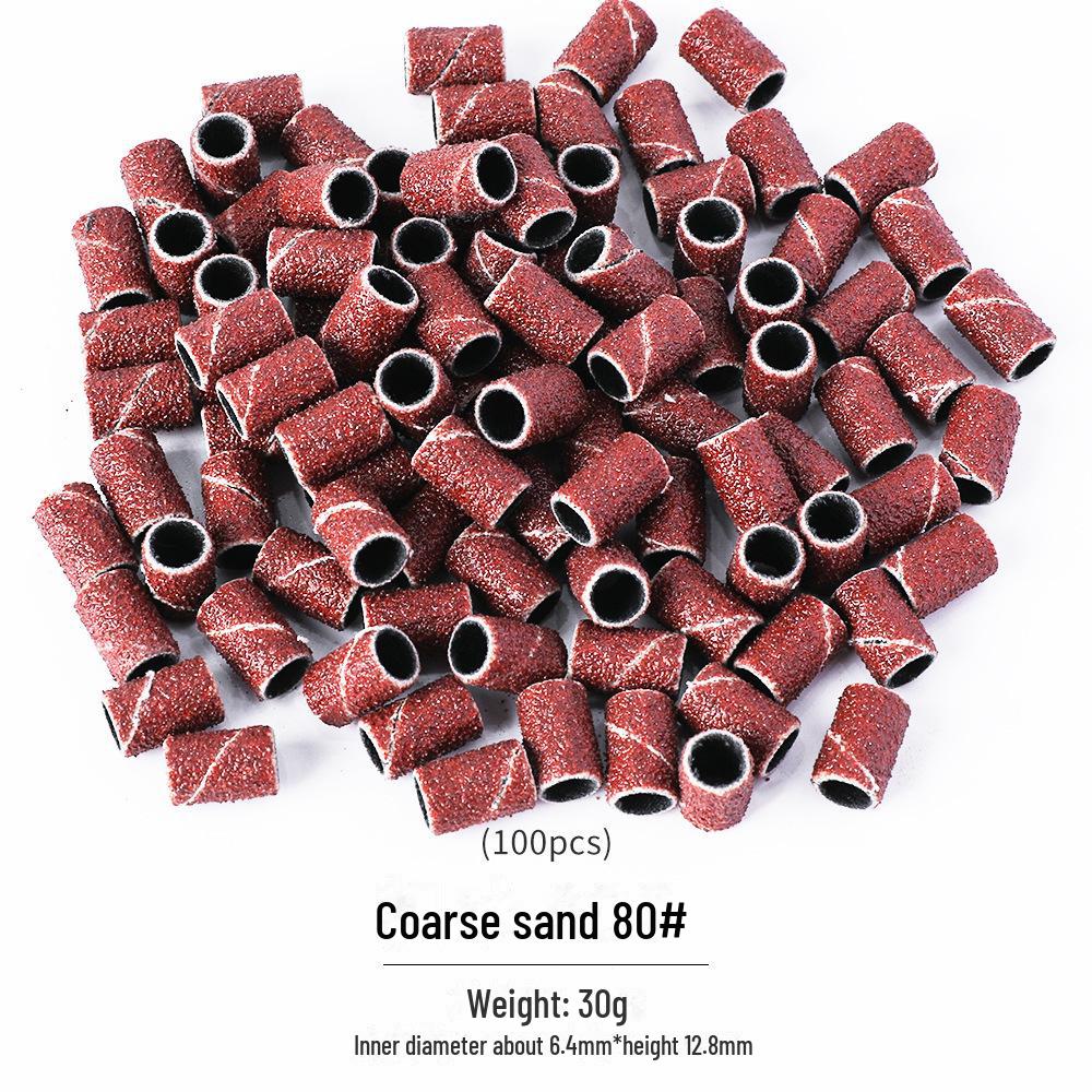 Профессиональные шлифовальные круги для полировки ногтей 80#120#180# - Упаковка 50/100 шт.