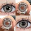 1Pair Korean Lenses Color Contact Lenses For Eyes Borwn Eyes Makeup Beauty Blue Eye Contacts Gray Pupils Green Lenses