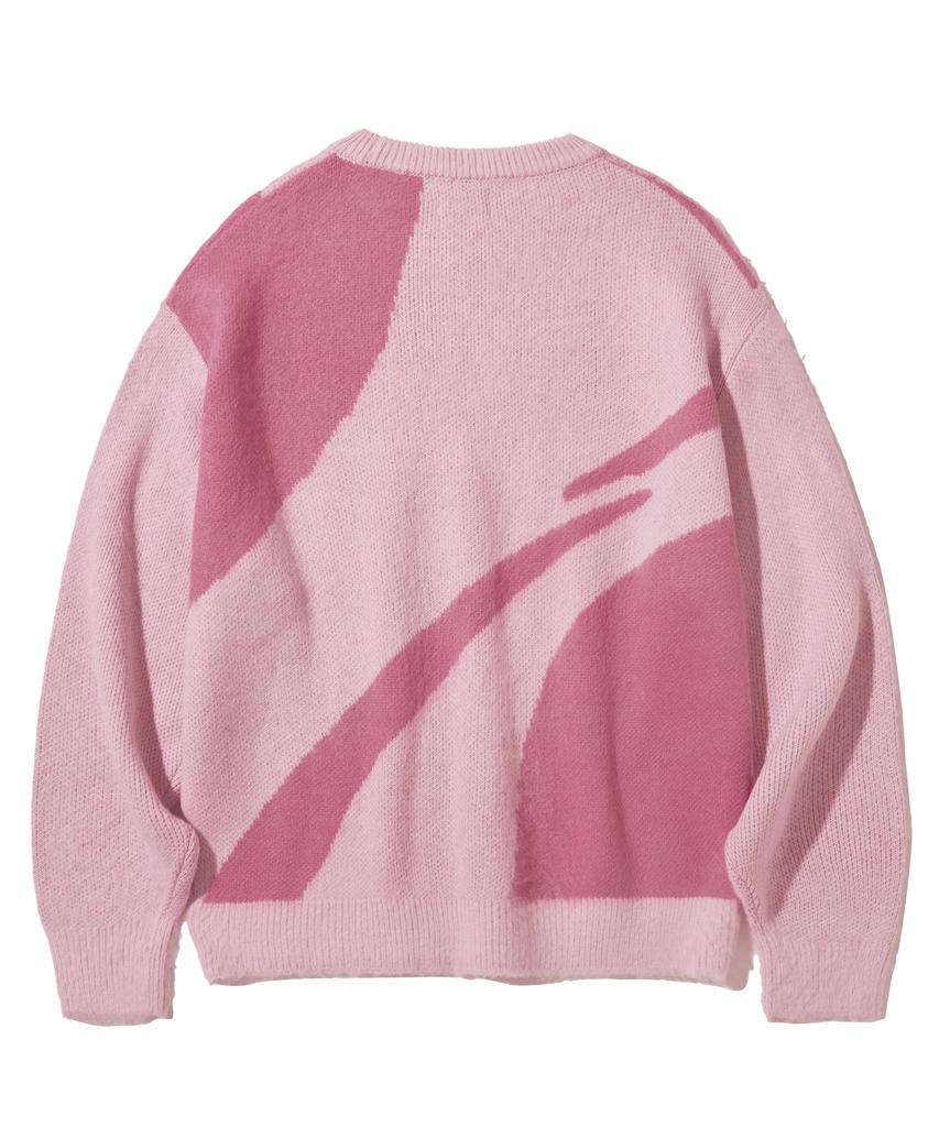 FILLUMINATE Symbol Jacquard Round Knit - Pink
