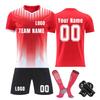 Personalised Shirts Kit Mens Girls With Name Number Custom Football Jerseys For Boys Training Suit