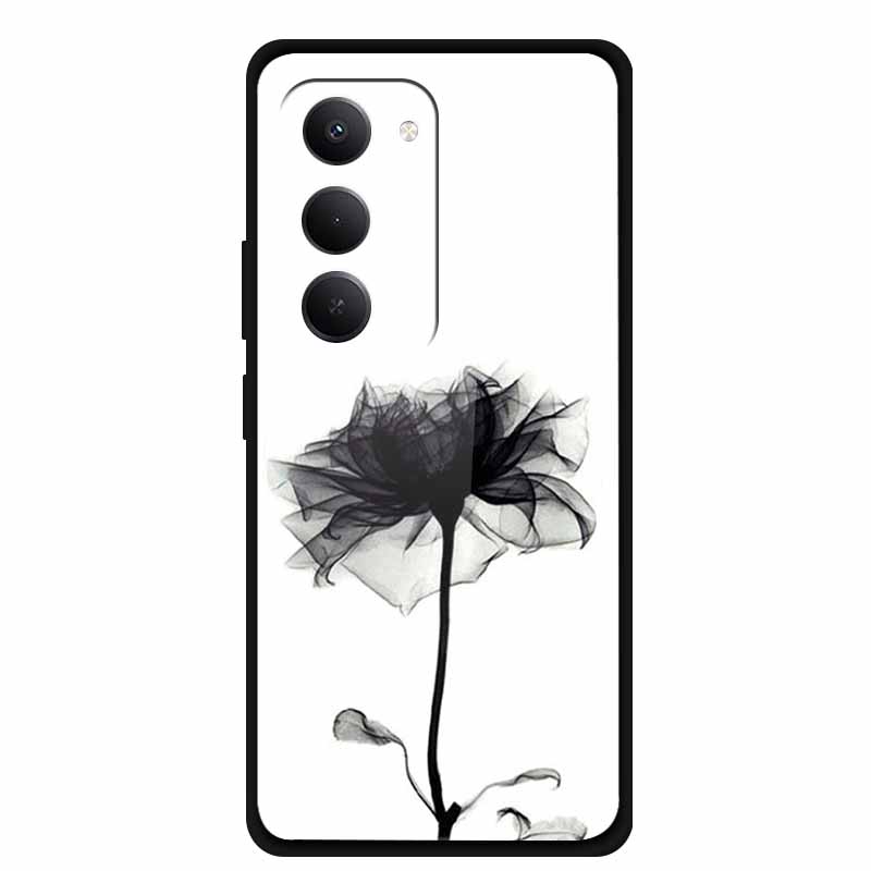 Tempered Glass Case For Xiaomi Redmi 15 4G Case Redmi15 Coque Hard Glass Back Cover For Redmi 15 5G Phone Case Soft TPU Bumper