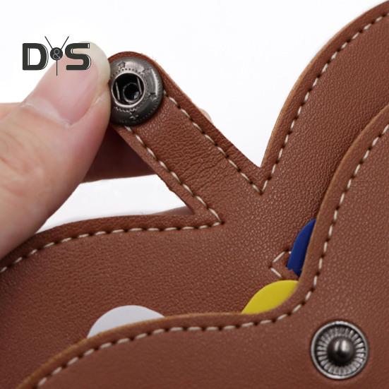 Чехол для медиатора из искусственной кожи в форме гитары, держатель для медиатора на 17 слотов, сумка для хранения медиаторов, подарки для любителей гитары