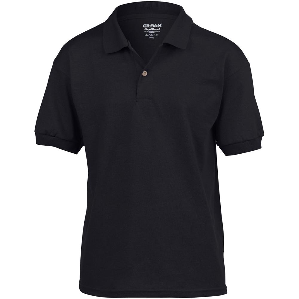 Gildan DryBlend Childrens Unisex Jersey Polo Shirt
