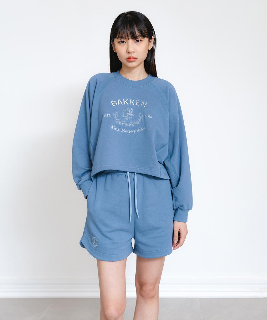 BAKKEN Signature Logo Sweat Set Bk4998_2998_Blue