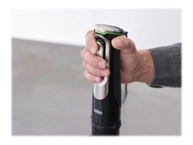 Hand Mixer | Braun MultiQuick 9 MQ9187XLI | Hand Mixer | 1200 W | 3 Speeds | Black/Stainless Steel