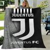 1pc Blanket - Juventus FC logo Print Design, Lightweight Blanket for Sofa, Bed- Soft &Warm, Gift for All Seasons