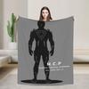 TRON Ares Dillinger Systems Фланелевый плед-дорожка Диск Идентичности Модные пледы для дома 150*125см Легкий