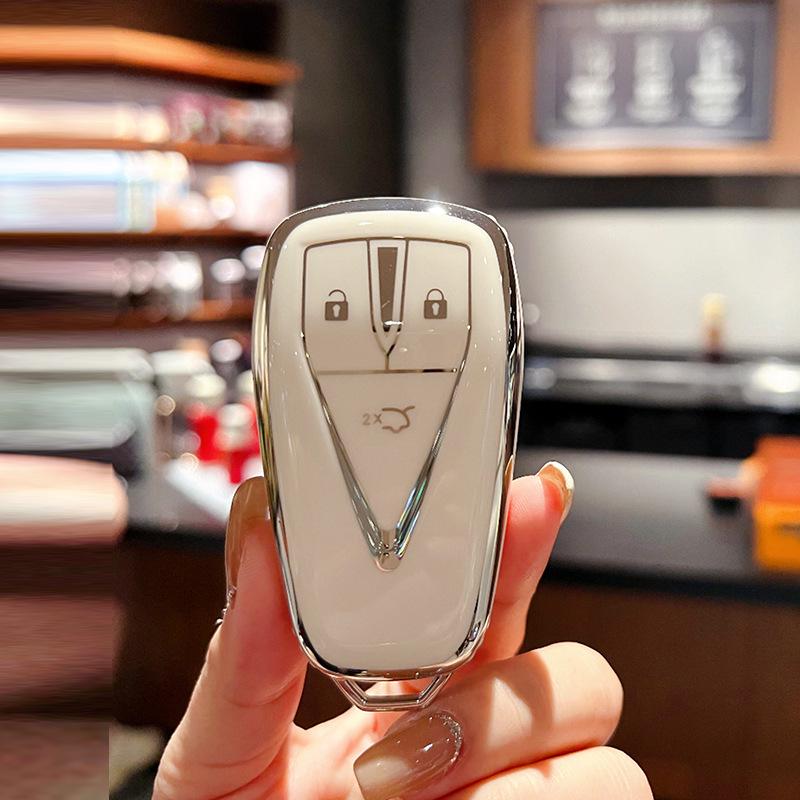 Чехол для ключа Changan CS Series: Подходит для CS75 Plus, Yidong, CS35, CS55, X5, Oushang X7