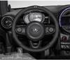 Чехол на руль из натуральной кожи Mini Cooper для Countryman/One, Забавный модифицированный захват для руля автомобиля