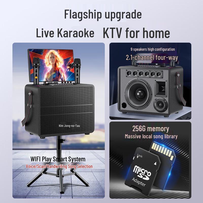Jinzheng Portable All-in-One KTV Karaoke System
