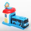 Korean Cartoon Tayo the Little Bus Araba Oyuncak Garage Car Toys Model Mini Plastic Tayo Bus Baby for Kids