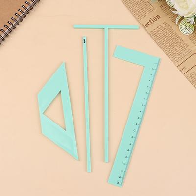 Книжный переплет Легкий инструмент для скрапбукинга Пластиковый позиционер-линейка для эффективного производства Удобное устройство для переплета блокнотов