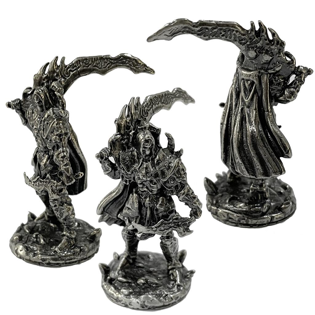 Middle Ages Legion Wraith Soldiers Toy Figurines Miniatures Metal Copper Mens Gifts Desktop Ornaments Decorations Crafts