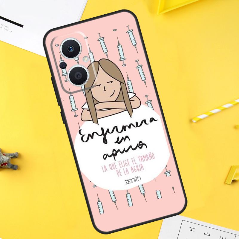 Чехол для OPPO Reno 7 8 Lite 8T 14F 13F 11F 12F 10 11 12 13 14 Pro OPPO Find X5 X6 X8 X9 Pro с рисунком "Врач Медсестра Медицина