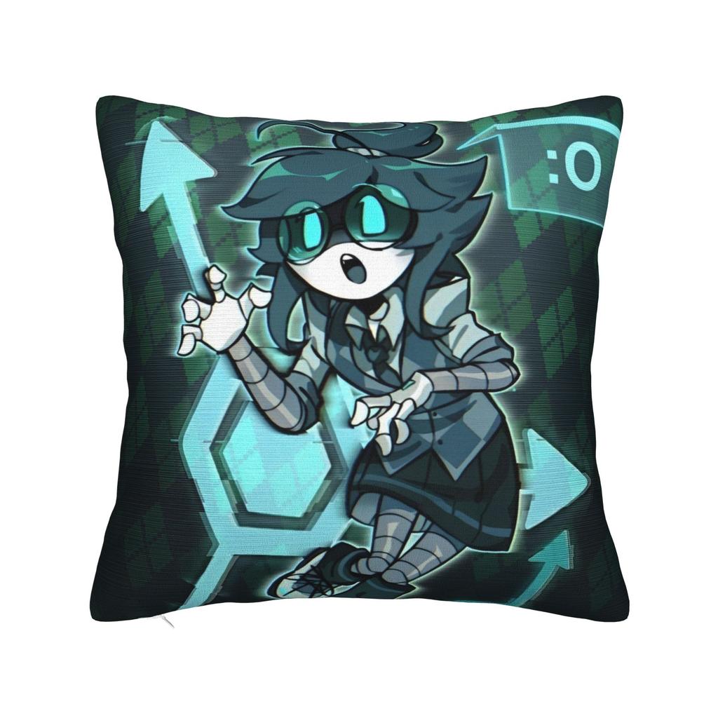 Murder Drones Square Pillow Covers Polyester Car Uzi Doll Art Cushion Case Creative Decor Throw Pillow Case 4545
