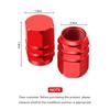 Universal Car Motorcycle Wheel Tire Valve Caps for Ford Focus Kuga Fiesta Ecosport Mondeo Escape Explorer Edge Fusion
