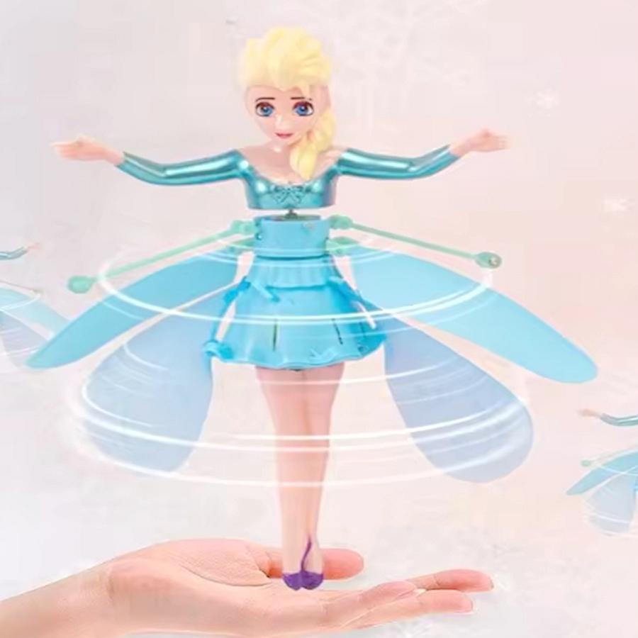 Kids Gesture Sensing Magical Flying Fairy Remote Control Electric Remote Control Toy Simulated Creative Princess Flying Toy