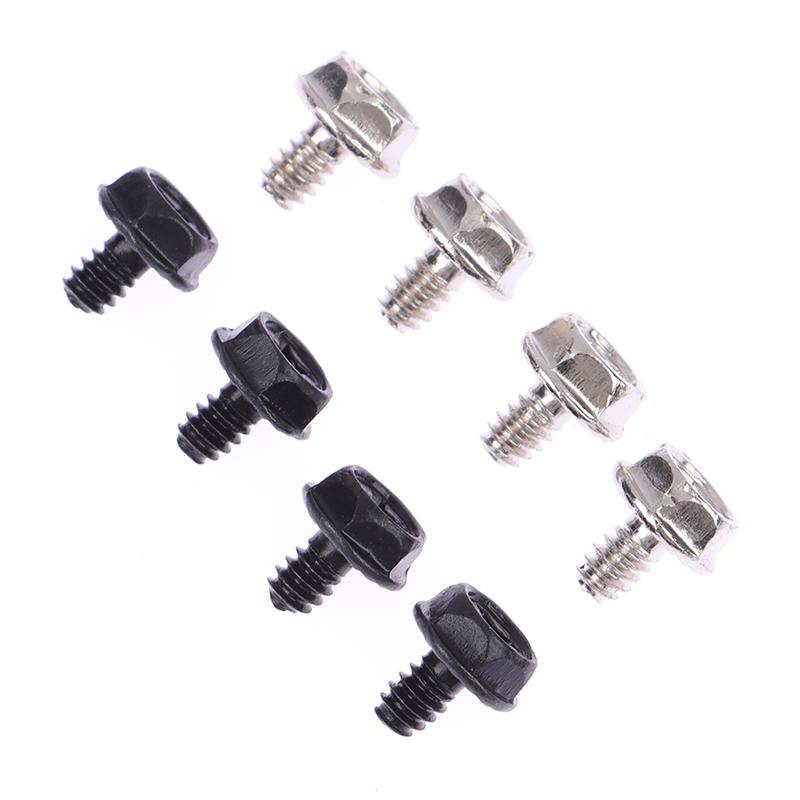 100Pcs Toothed Hex Computer Pc Case Hard Drive Motherboard Mounting Screws For Motherboard Pc Case Cd-Rom Hard Disk
