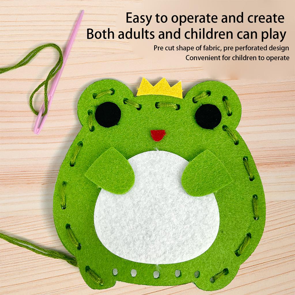 Детская швейная игрушка Ручная работа DIY Изготовление кукол Набор creative sewing material package set