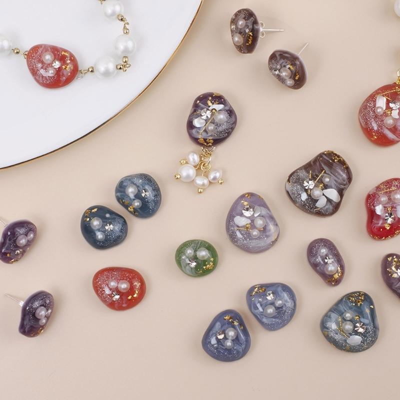 Silicone Crafting Mold Geometric Stone Pattern Handmade Supplies Silicone Texture for Home Craft and Studio Projects