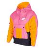 Nike Спортивная толстовка Heritage Мягкая Ретро Детские толстовки Лавандовый Университетский-Золотой Обсидиан CU8542-684