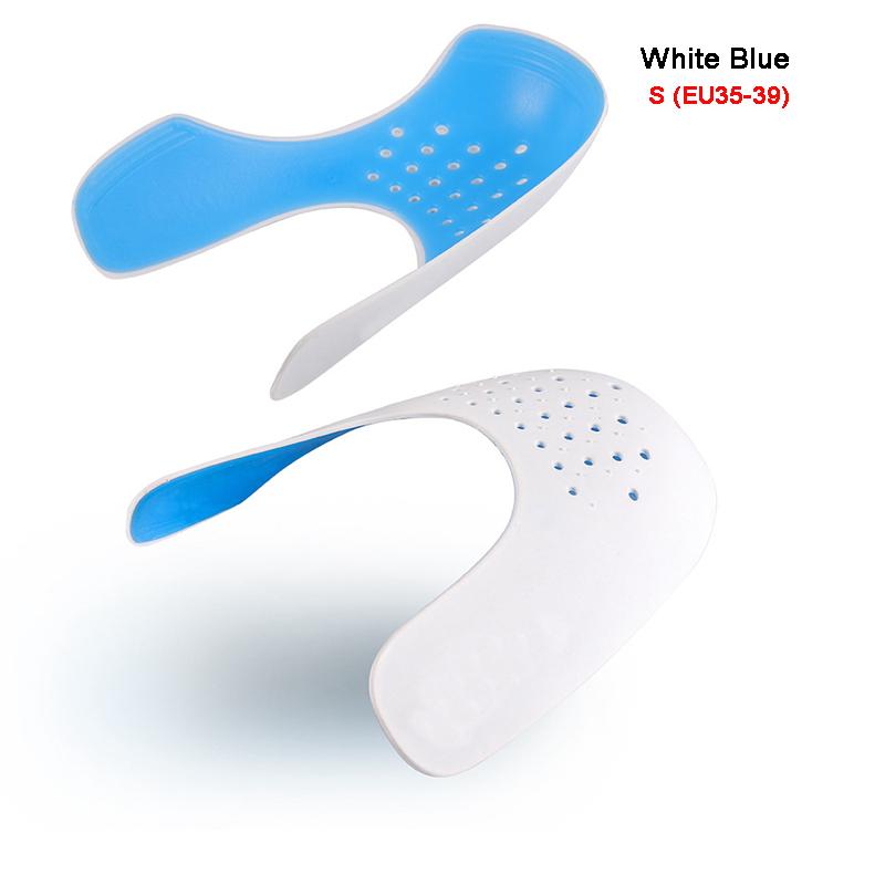 № 8, 1 пара обуви с защитой от складок, защита от складок, трещины на носке, поддержка носилок для обуви, легкие кроссовки с защитой от складок