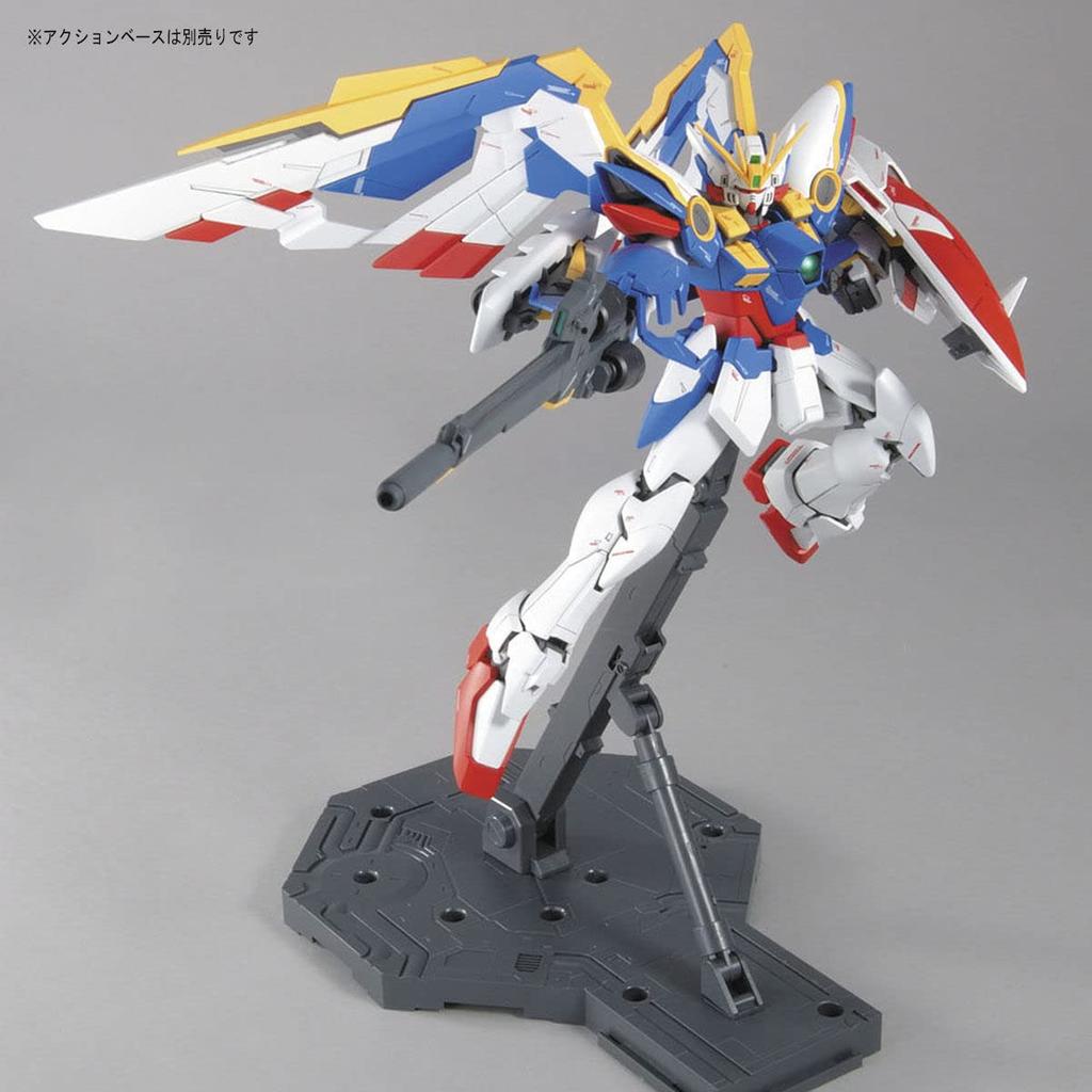 MG New Mobile Report Gundam Wing Endless Waltz XXXG-01W Wing Gundam EW Version 1/100 Scale Pre-Colored Plastic Model