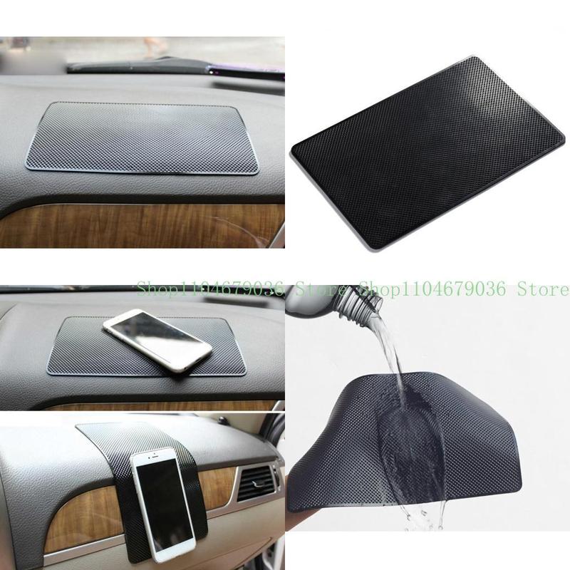 652F Car Dashboard Sticky Mat Anti Slip Gel Pad Phone Holder For Keys Sunglass Grip Pad