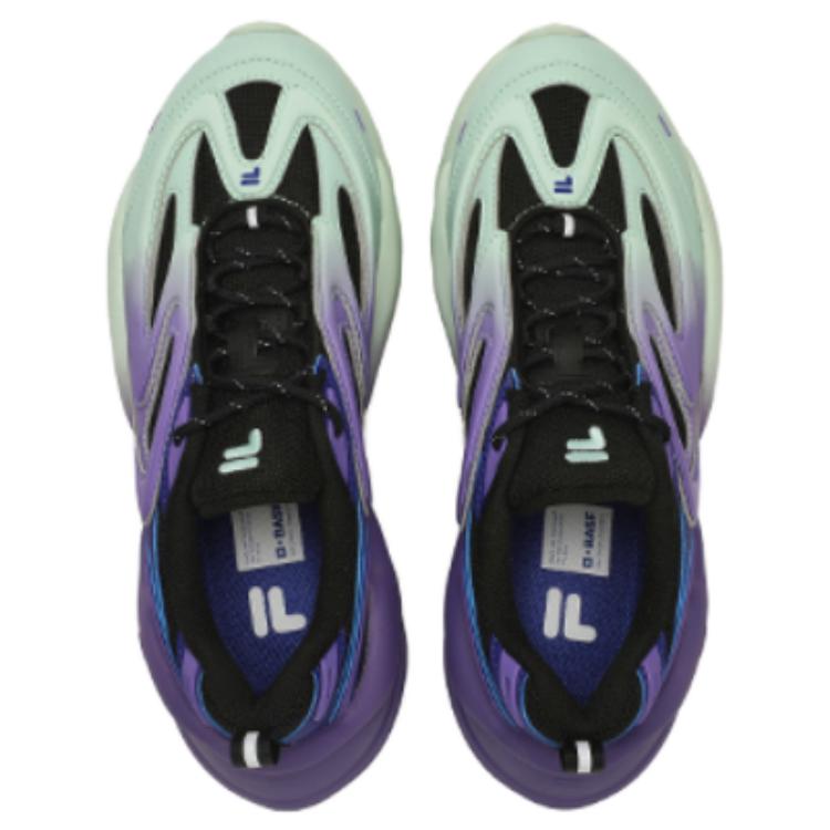 Fila Fusion Кроссовки Buzzard Meteor Повседневные на толстой подошве Низкие Кроссовки для образа жизни Женские Кроссовки Фиолетовые T12W341115FFD