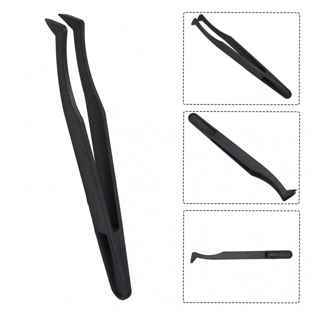 AntiStatic Carbon Fiber Tweezers Tool for Industrial Repair
