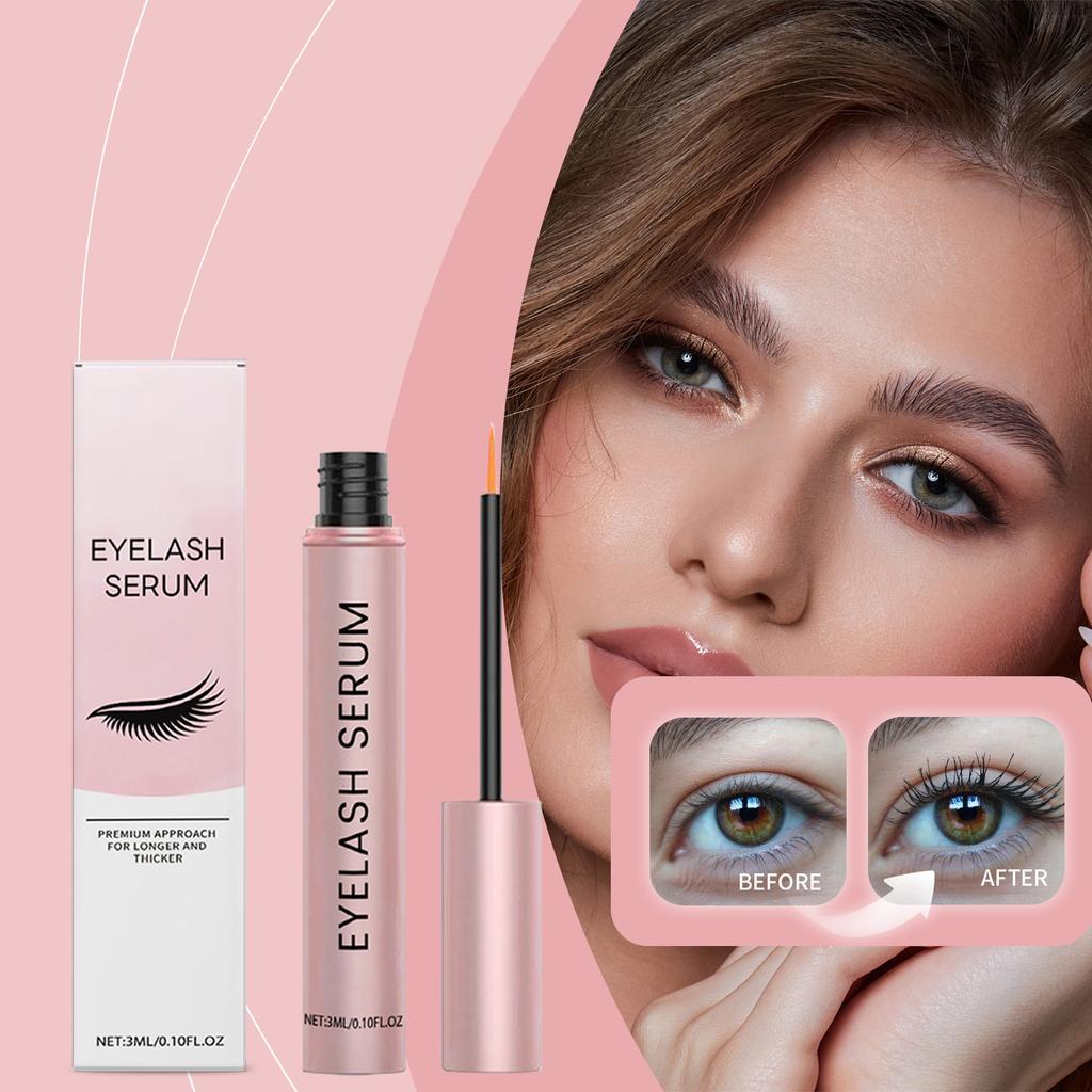 Жидкость для роста ресниц может стимулировать рост ресниц, делая их длиннее и гуще за короткое время, 3 мл