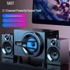 SAST Компьютерные колонки A6 2.1 Bluetooth с сабвуфером, штепсель CN (адаптер в комплекте)