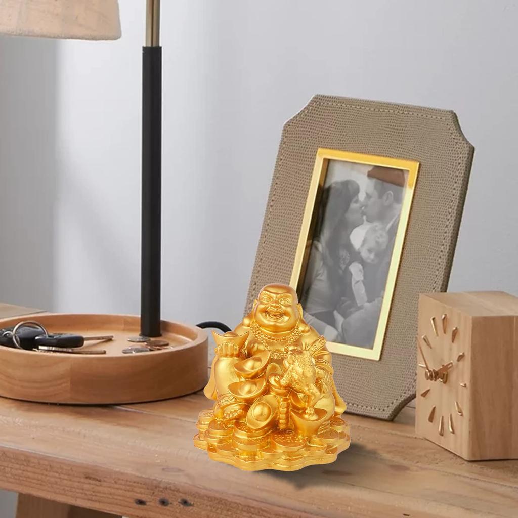 Hotei Ornament Seven Lucky Gods Object Interior Prosperity In Business Money Luck Inviting Wealth Good Luck Increase In Money Luck Feng Shui Goods