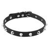 Goth Studded Choker Necklace Collar For Women Grunge Punk Leather Chocker Rave Festival Accessories