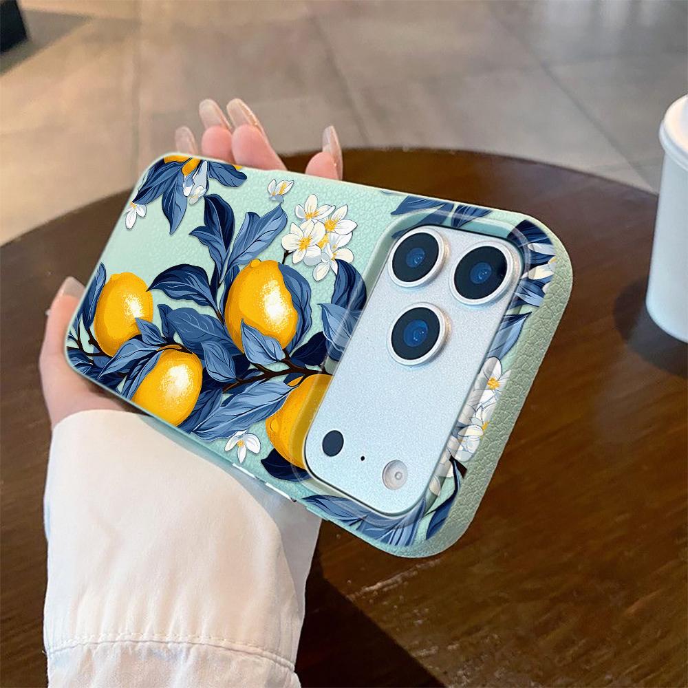 Чехол для телефона с оранжевым узором, масляная живопись, для iPhone 17 Pro Max 11 12 13 14 15 16 Pro 17 Air 15 14 Plus X XS XR, мягкий чехол