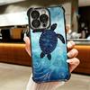 Эстетика Искусства Морской Черепахи Мягкий Чехол Для Телефона Для iPhone 15 16 17 Air 14 Pro Max 16E Plus 13 12 Mini Покрытие Противоударный Fundas