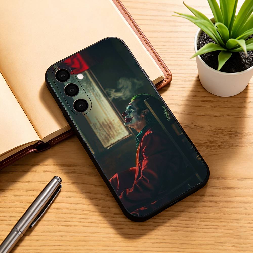 Фильм Джокер Клоун Чехол для телефона для Samsung Galaxy A73, A72, A71, A70, A53, A52, A51, Другие Мягкий черный чехол