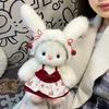 Little Bunny DIY Material Bag That Can Move Your Ears and Handmade New Year Gifts for Best Friends To Sleep with Dolls