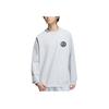 adidas Verbiage Двойная трикотажная толстовка с буквенным принтом и цветным воротником Мужская толстовка светло-голубого цвета JI6459