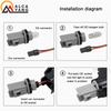 2Pcs Canbus LED Auto Puddle Lamp for Volkswagen VW Passat B6 CC Touran Jetta MK3 Golf 5 LED Car Under Side Mirror Lihgts