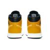 Air Jordan 1 Mid University Gold Men Sneakers White Black 554724-170