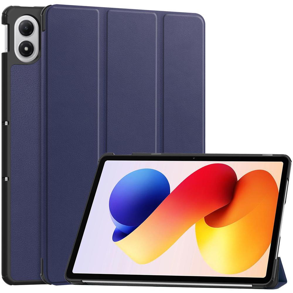 Чехол для Xiaomi Redmi Pad 2 Pro 12,1 дюйма 2025 года, кожаный, с тройным сгибом, магнитная крышка, Funda для POCO Pad M1 12,1" с функцией автосна