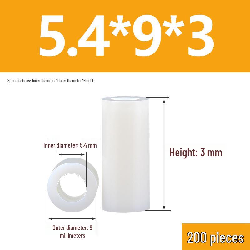 Plastic Insulating Spacer Sleeves M5-M12